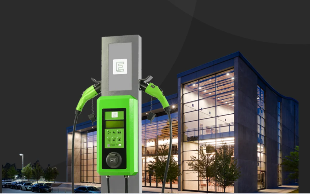 Commercial EV charging stations by Auto E