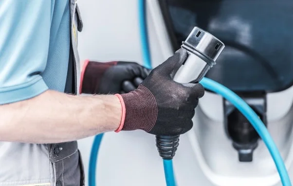 Commercial electric car smart charging stations
