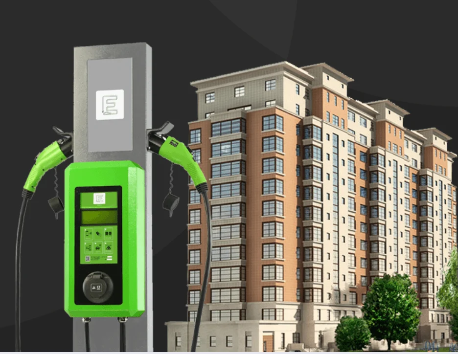 Different public charging stations we install