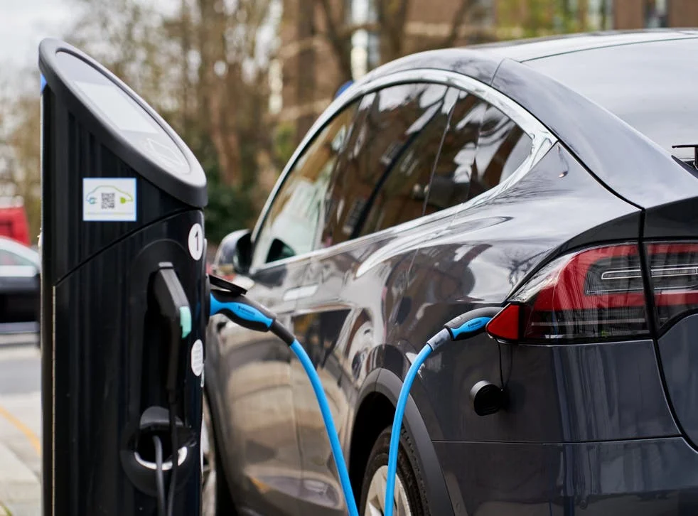 Electric charging points in the UK
